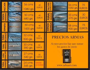 precios armas